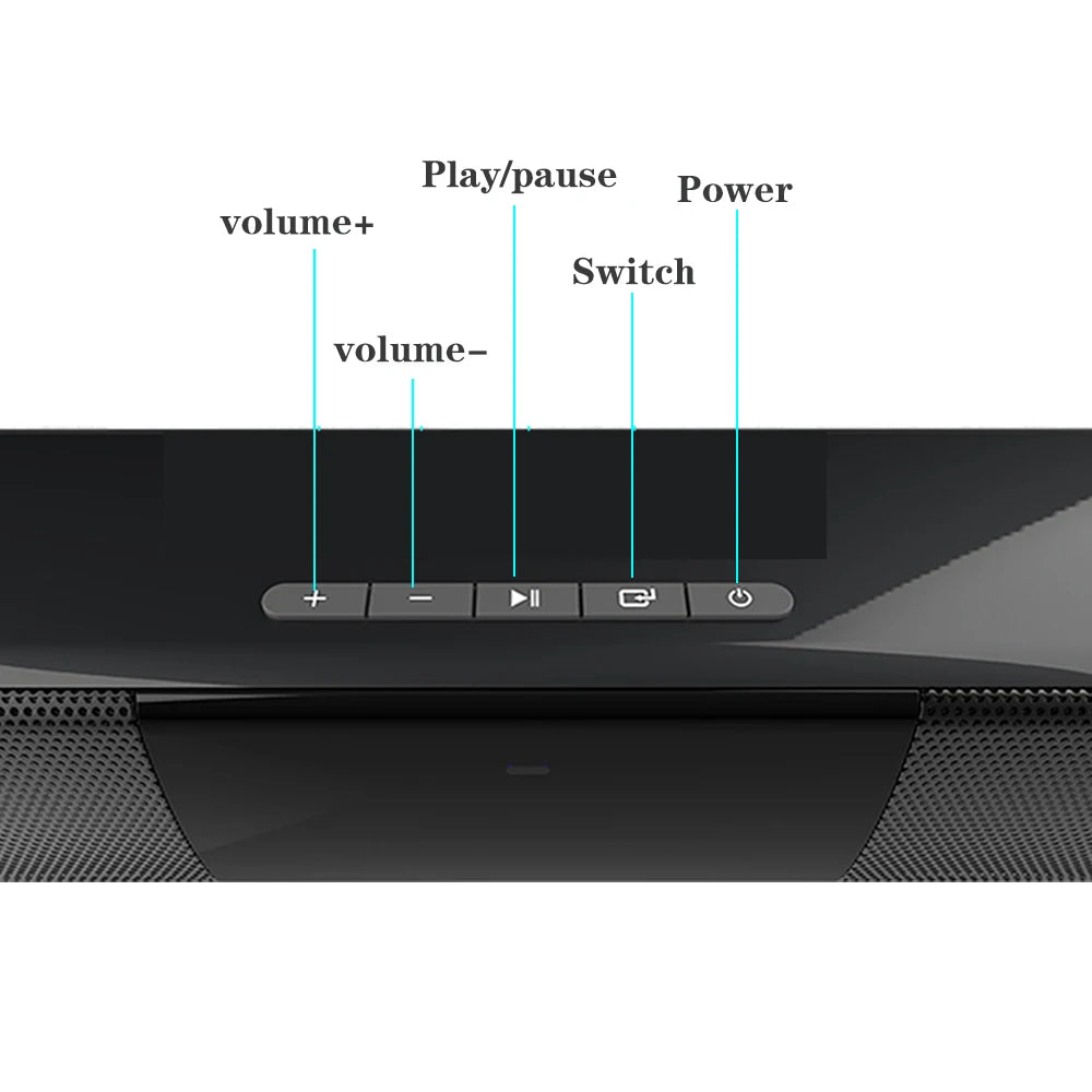 Home Theater Sound System Bluetooth Speaker Computer Speakers TV Soundbar Box Subwoofer Radio Music Center Boom Box Colum