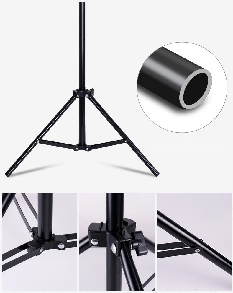 Projector Bracket Travel Tripod Speaker Stand Extendable 110Cm 160Cm Accessories Mount Ball Head for Laptop DSLR Camera Outdoor