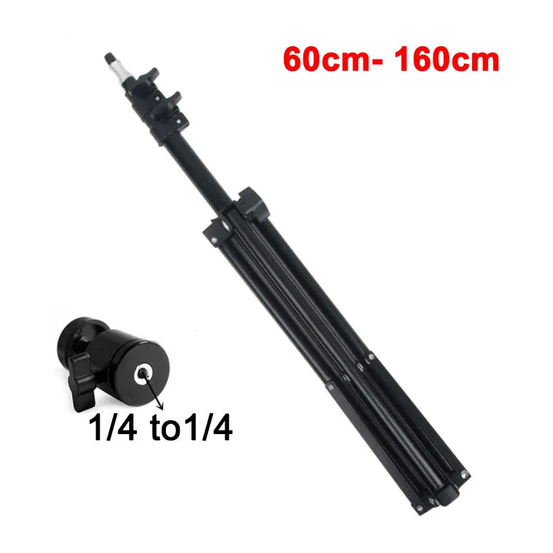 110/160/200Cm Universal Portable Bracket for HY300 Pro Projector Hy320Mini Projector for Phone Camera Tripod Stand Mount